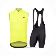 2021 Gilet Antivento Pearl Izumi Giallo Manica Corta e Salopette