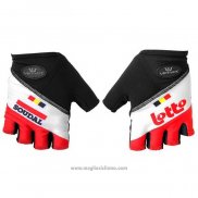 2021 Lotto Soudal Guanti Corti Ciclismo