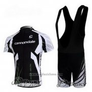 2012 Abbigliamento Ciclismo Cannondale Nero Manica Corta e Salopette