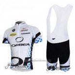 2013 Abbigliamento Ciclismo Orbea Nero e Bianco Manica Corta e Salopette