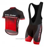 2017 Abbigliamento Ciclismo Pearl Izumi Rosso Manica Corta e Salopette