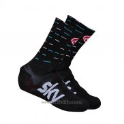 2017 Sky Copriscarpe Ciclismo Nero