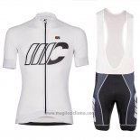 2018 Abbigliamento Ciclismo Cipollini Shading Bianco Manica Corta e Salopette