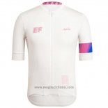 2019 Abbigliamento Ciclismo Rapha Bianco Manica Corta e Salopette