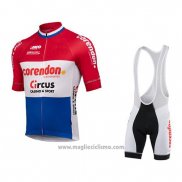 2019 Abbigliamento Ciclismo Sptgrvo Rosso Bianco Blu Manica Corta e Salopette