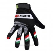 2020 SIDI Guanti Dita Lunghe Ciclismo Nero