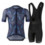 2021 Abbigliamento Ciclismo Le Col Spento Blu Manica Corta e Salopette