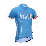 2014 Abbigliamento Ciclismo Fox Cyclingbox Azzurro Manica Corta e Salopette