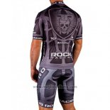 2016 Abbigliamento Ciclismo Rock Racing Marrone Manica Corta e Salopette