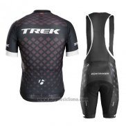 2016 Abbigliamento Ciclismo Trek Bontrager Nero Manica Corta e Salopette