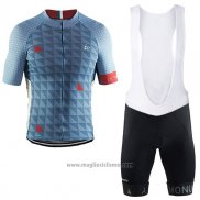 2017 Abbigliamento Ciclismo Craft Monuments Grigio Manica Corta e Salopette