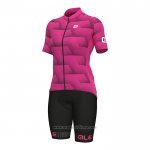 2022 Abbigliamento Ciclismo Donne ALE Fuxia Manica Corta e Salopette