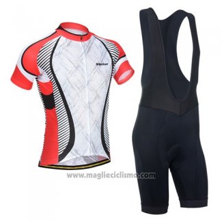 2014 Abbigliamento Ciclismo Monton Arancione e Bianco Manica Corta e Salopette