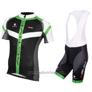 2016 Abbigliamento Ciclismo Nalini Verde Nero Manica Corta e Salopette