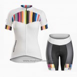 2016 Abbigliamento Ciclismo Trek Arancione e Bianco Manica Corta e Salopette