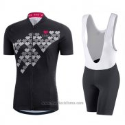 2017 Abbigliamento Ciclismo Donne Gore Element Digi Nero Manica Corta e Salopette