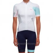 2017 Abbigliamento Ciclismo Donne Maap Bianco Manica Corta e Salopette