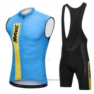 2018 Gilet Antivento Mavic Blu