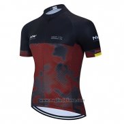 2020 Abbigliamento Ciclismo Northwave Nero Grigio Rosso Manica Corta e Salopette