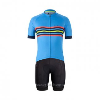 2021 Abbigliamento Ciclismo Bontrager Blu Manica Corta e Salopette