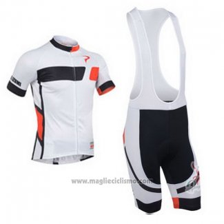 2013 Abbigliamento Ciclismo Pinarello Nero e Bianco Manica Corta e Salopette