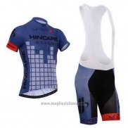 2014 Abbigliamento Ciclismo Hincapie Viola Manica Corta e Salopette