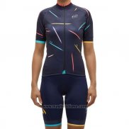 2017 Abbigliamento Ciclismo Donne Maap X Ella Nero Manica Corta e Salopette