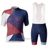 2018 Abbigliamento Ciclismo Mavic Cosmic LTD Spento Blu Manica Corta e Salopette