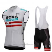 2018 Gilet Antivento Bora Austria Bianco