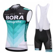 2018 Gilet Antivento Bora Nero e Verde