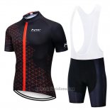2019 Abbigliamento Ciclismo Northwave Nero Rosso Manica Corta e Salopette