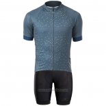 2020 Abbigliamento Ciclismo Bontrage Grigio Manica Corta e Salopette