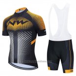 2020 Abbigliamento Ciclismo Northwave Arancione Nero Manica Corta e Salopette