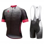 2018 Abbigliamento Ciclismo Specialized Nero Grigio Rosa Manica Corta e Salopette