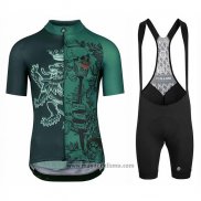 2020 Abbigliamento Ciclismo Assos Fastlane Wyndymilla Verde Manica Corta e Salopette