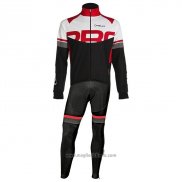 2020 Abbigliamento Ciclismo Nalini Nero Bianco Rosso Manica Lunga e Salopette(2)