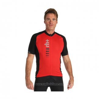 2021 Abbigliamento Ciclismo RH+ Rosso Manica Corta e Salopette