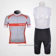 2011 Abbigliamento Ciclismo Pearl Izumi Rosso e Grigio Manica Corta e Salopette