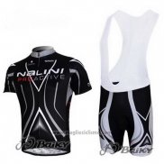 2012 Abbigliamento Ciclismo Nalini Nero Manica Corta e Salopette