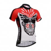 2014 Abbigliamento Ciclismo Fox Cyclingbox Nero e Rosso Manica Corta e Salopette