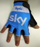 2015 Sky Guanti Corti Ciclismo Blu