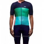 2017 Abbigliamento Ciclismo Maap Sector Pro Verde e Blu Manica Corta e Salopette