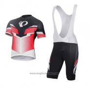 2017 Abbigliamento Ciclismo Pearl Izumi Bianco e Rosso Manica Corta e Salopette