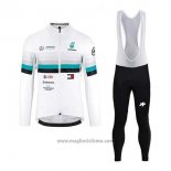 2020 Abbigliamento Ciclismo Mercedes F1 Manica Lunga e Salopette