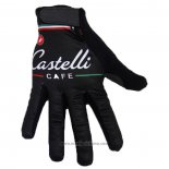 2020 Castelli Guanti Dita Lunghe Ciclismo Nero