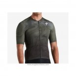 2021 Abbigliamento Ciclismo Specialized Scuro Verde Manica Corta e Salopette