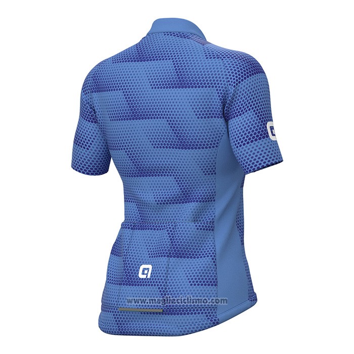 2022 Abbigliamento Ciclismo Donne ALE Chiaro Viola Manica Corta e Salopette