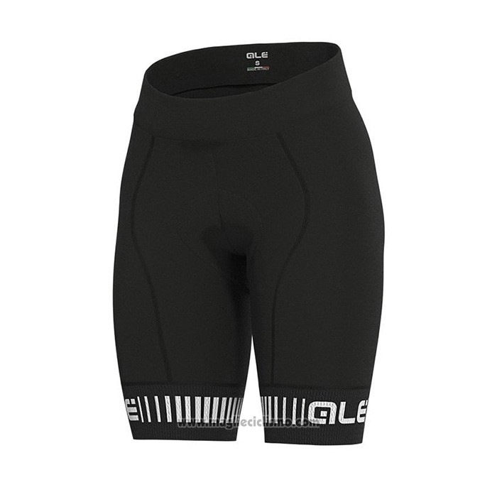 2022 Abbigliamento Ciclismo Donne ALE Rosa Bianco Manica Corta e Salopette