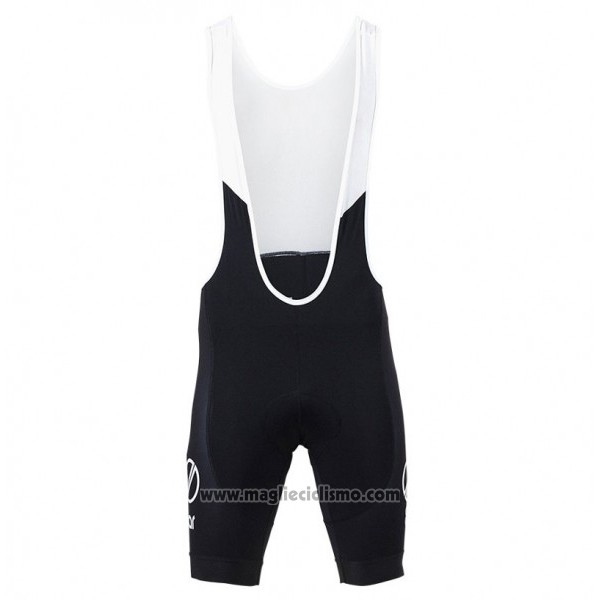 2017 Abbigliamento Ciclismo Donne Equipo 8bar Nero Manica Corta e Salopette