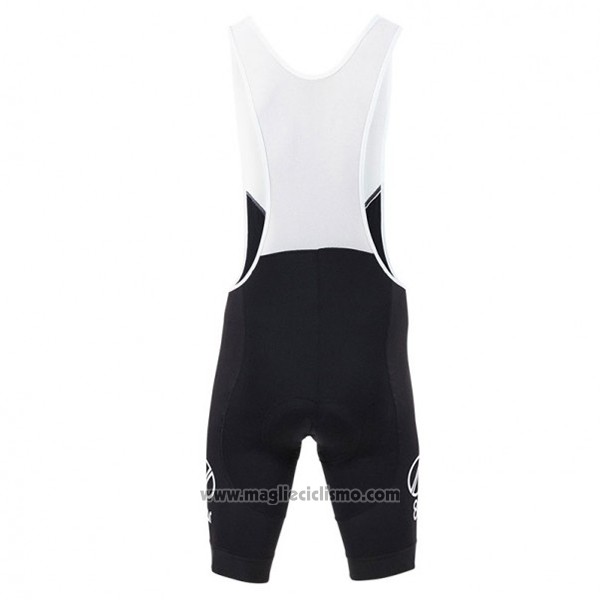 2017 Abbigliamento Ciclismo Donne Equipo 8bar Nero Manica Corta e Salopette